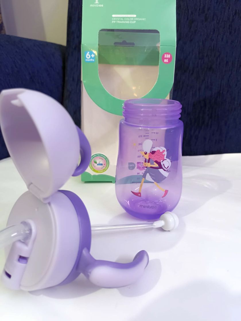 Baby Training Cup 240ML – Anti-Spill &amp; Unbreakable Learning Sippy Cup for Toddlers 🍼✨