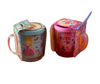 Double Wall Kids Glittery Cup – Little Princess & Cute Girl Design (350ML) ✨👧