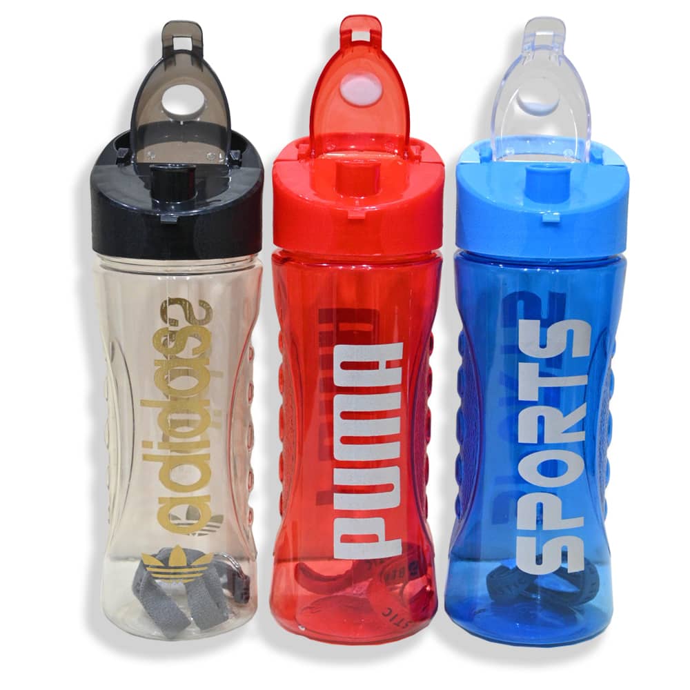 Best Sports Travel Water Bottle – 750ml Plastic Water Bottle for Running, Gym, Yoga, School, Office, Outdoors, and Camping