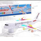 Toys Hub Airbus Airplane Model – Electric Plane with Loud Music, Flashing Lights & Bump N Go Feature | Perfect Toy Airplane for Kids ✈️🎶