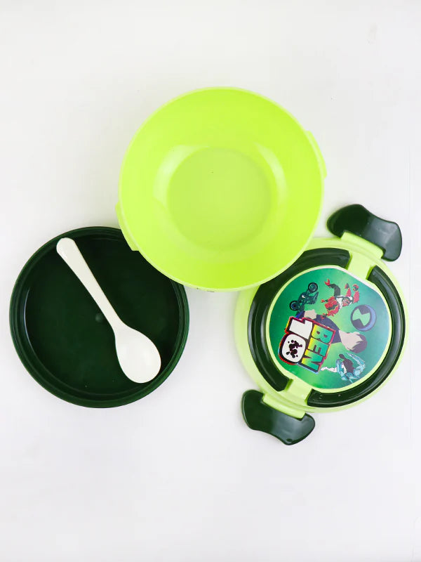 Ben10 Round School Lunch Box for Kids – Stylish & Practical Meal Storage 🍱✨