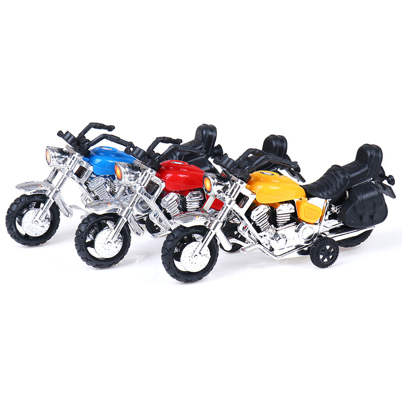 Baby Motorcycle Pull-Back Toy – Fun Motorbike Model for Kids! 🏍️🎁