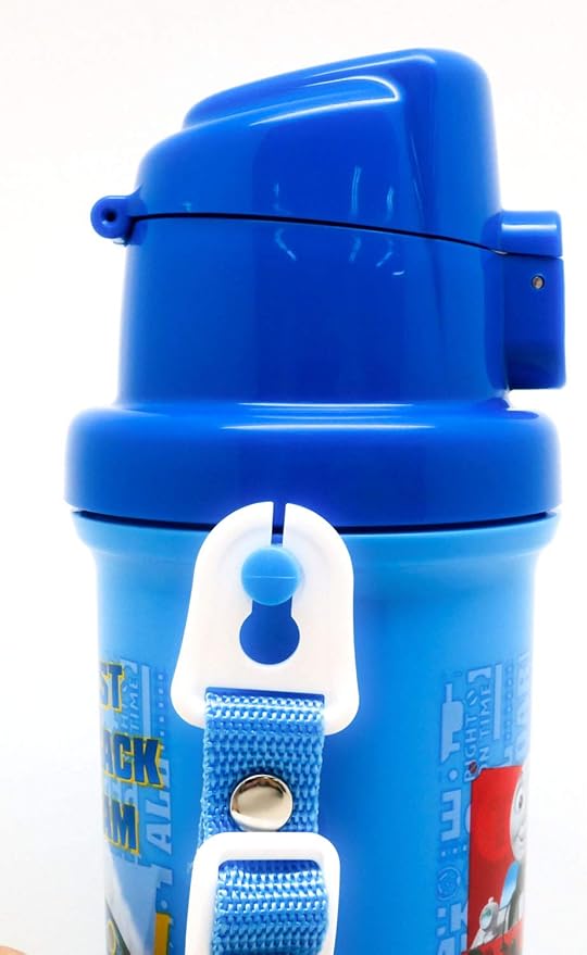 Thomas The Tank Engine and Cinderella Water Bottle with Push-Button Cap