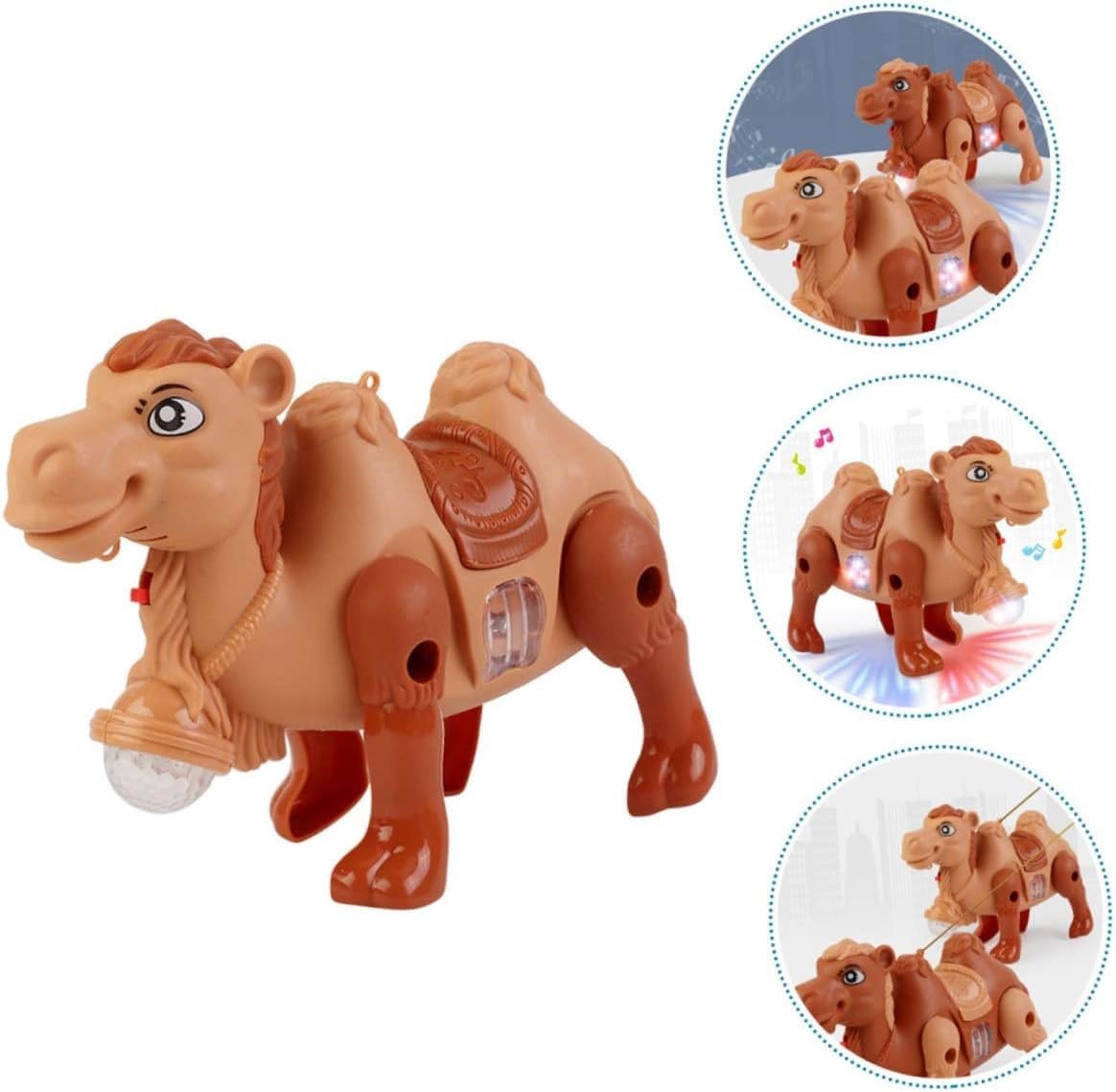 Electric Camel Toy with Music &amp; Lights – Fun for Kids! 🐪🎶