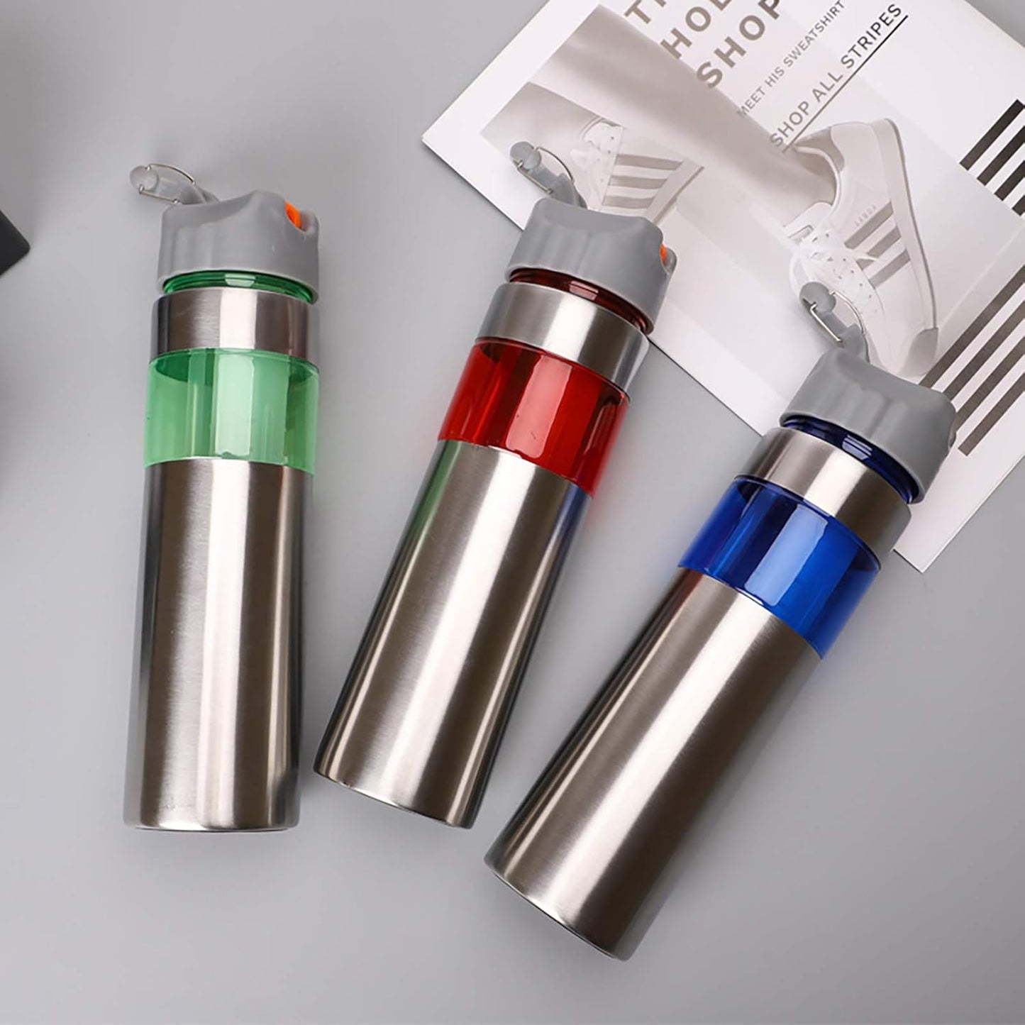 Hot N Cool Sports Vacuum Flask | Stainless Steel Water Bottle for School Kids