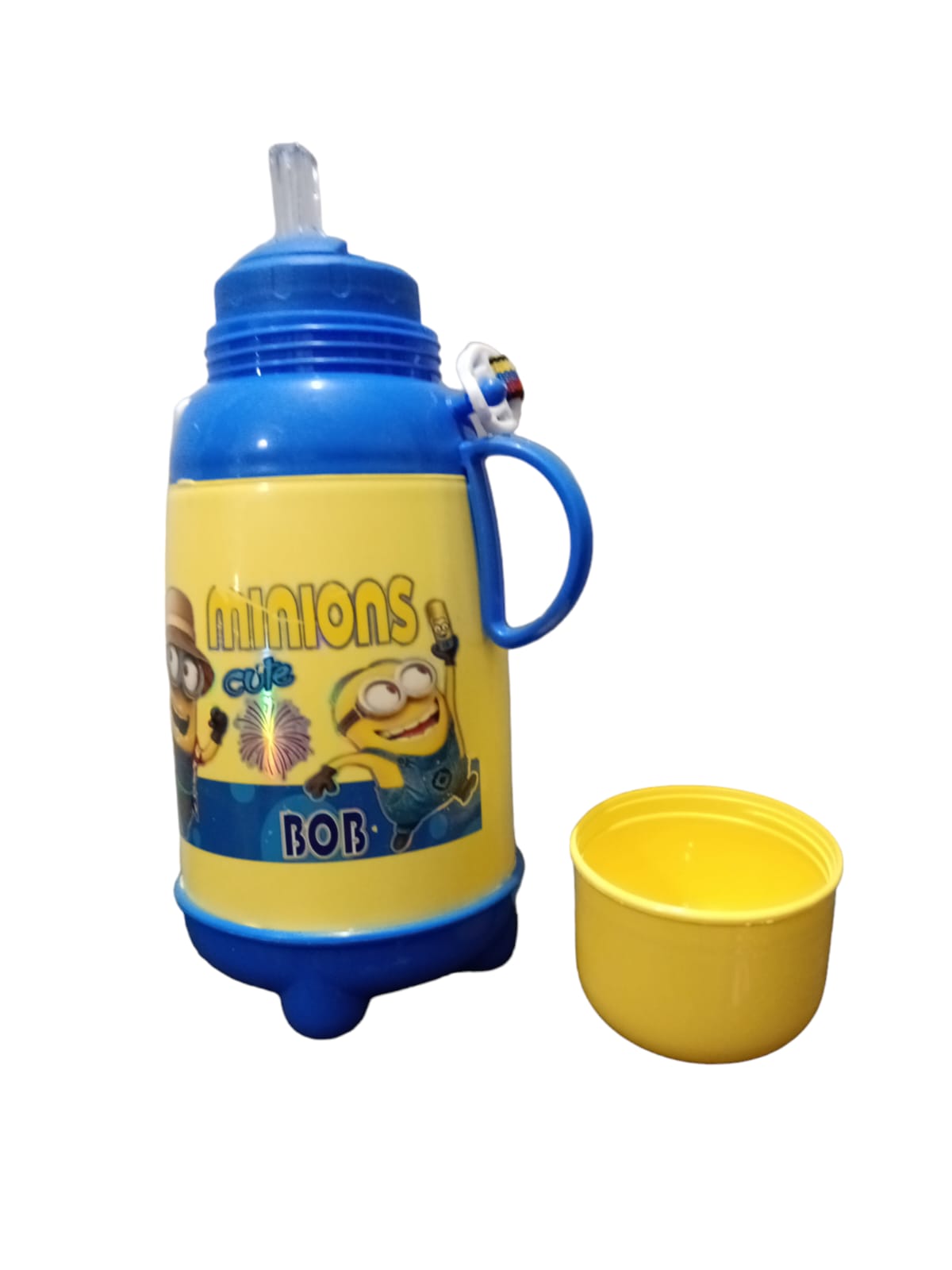 Cartoon Thermos Bottle for Kids | Boys | Girls | 750ml | Cars | Ben 10 | Minions | Frozen | Barbie | Spiderman