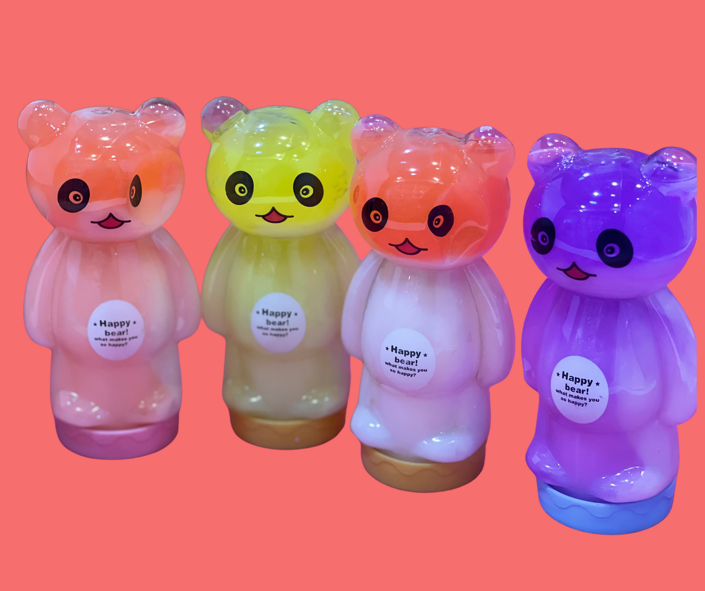 Happy Bear Slime for Kids – Squishy, Fun, and Safe Playtime Experience! 🎉🧸