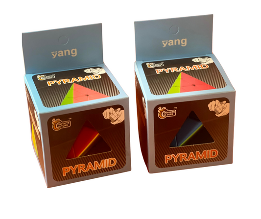 Yang Pyramid Puzzle Magic Cube – Brain-Boosting Fun for Kids & Adults! 🔺🧩