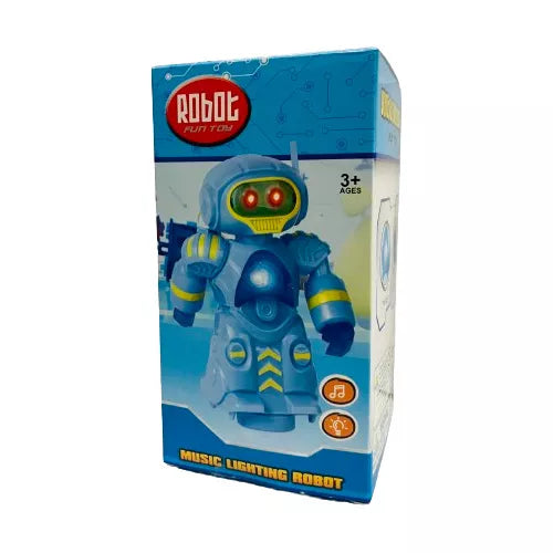 Music & Lightning Robot – Interactive Toy Robot with Lights, Sounds, and Movements for Kids 🤖🎶✨