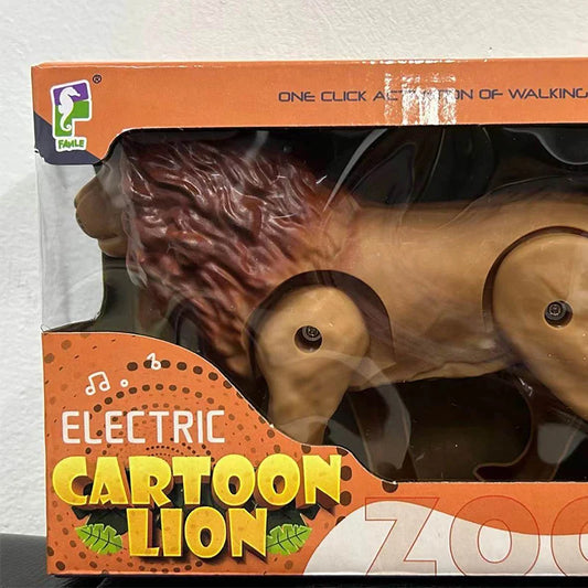 Children’s Electric Lion Toy – Realistic & Fun! 🦁