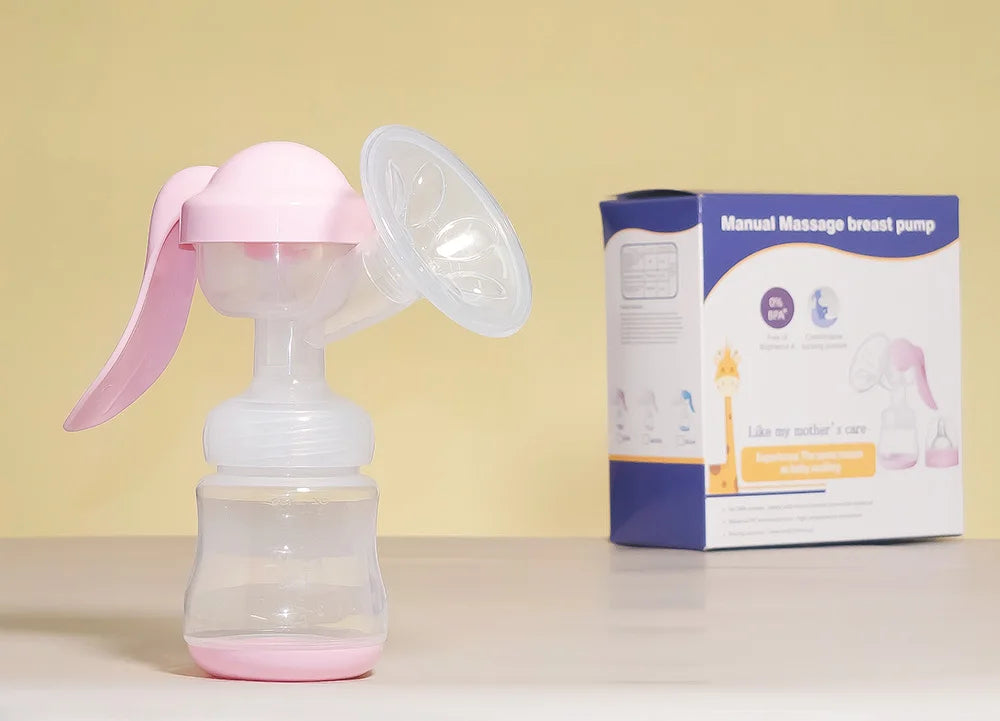 Smart Baby Manual Massage Breast Pump – BPA-Free, Portable, and Efficient for Breastfeeding Moms 🍼✨