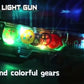 Light-Up Transparent Plastic Toy Gun