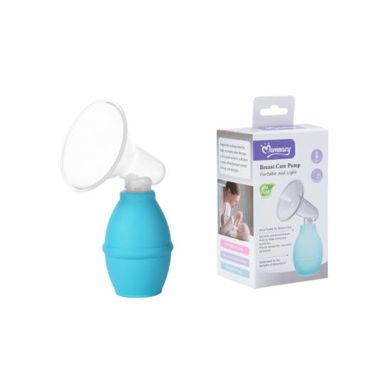 Manual Breast Pump – BPA-Free Silicone Milk Collector for Breastfeeding Moms! 🤱✨