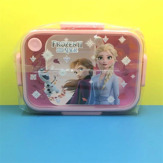 New Arrival Cartoon Sanrioed Plastic Student Lunch Box – Kawaii Bento Box with Tableware 🍱✨