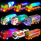 Electric Universal Toys 4D Lighting Music Children's Avengers Car