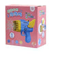 42-Hole Angel Bubble Machine - Handheld Electric Bubble Blowing Gun for Kids