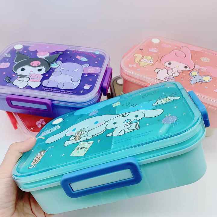 Kids Cartoon-Themed Lunch Boxes | Hello Kitty & Friends | Durable & Leak-Proof