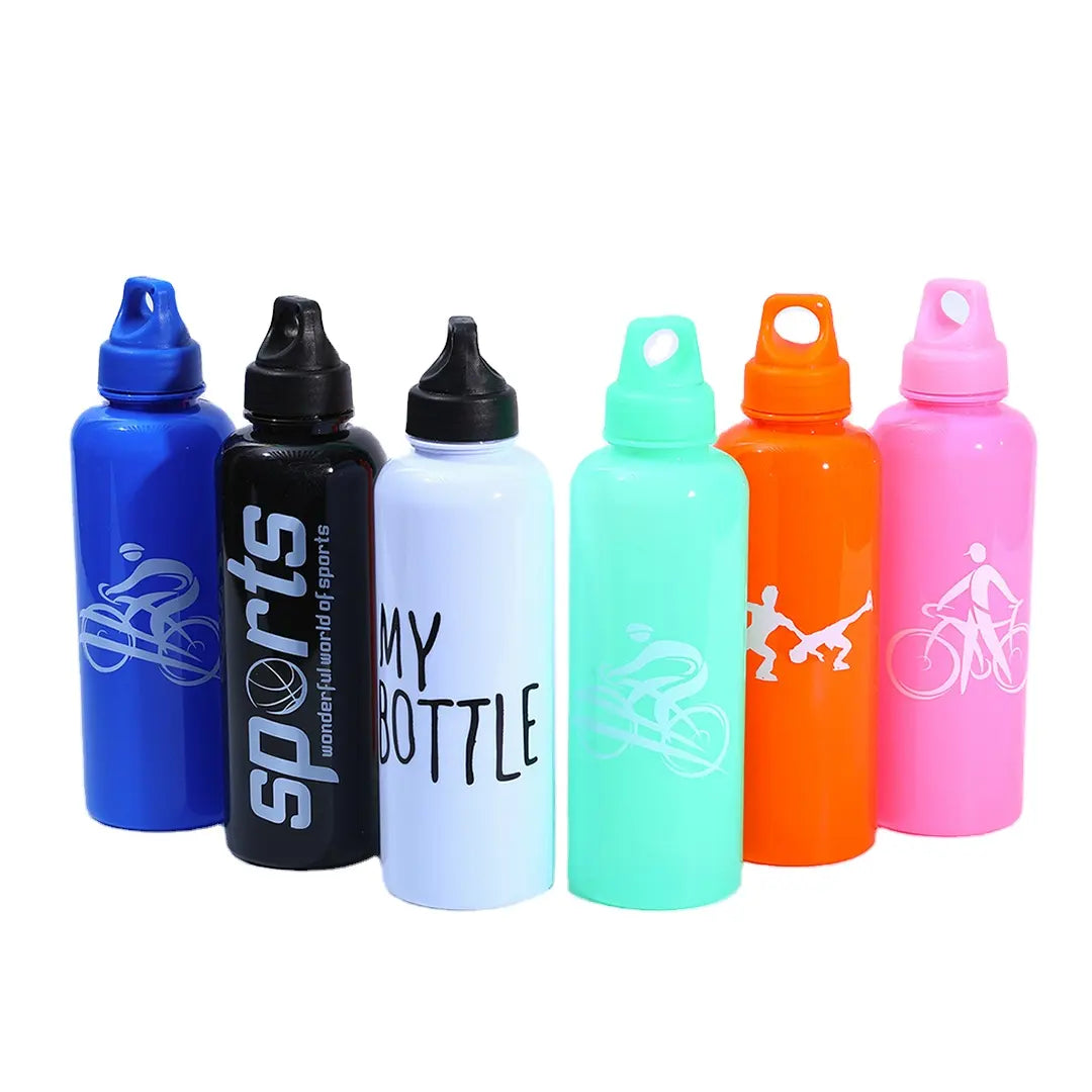 Good Quality 500ml Sports Bottle – Leak-Proof Drinking Jug – Motivational Gallon Water Bottle – Plastic Material 💧✨