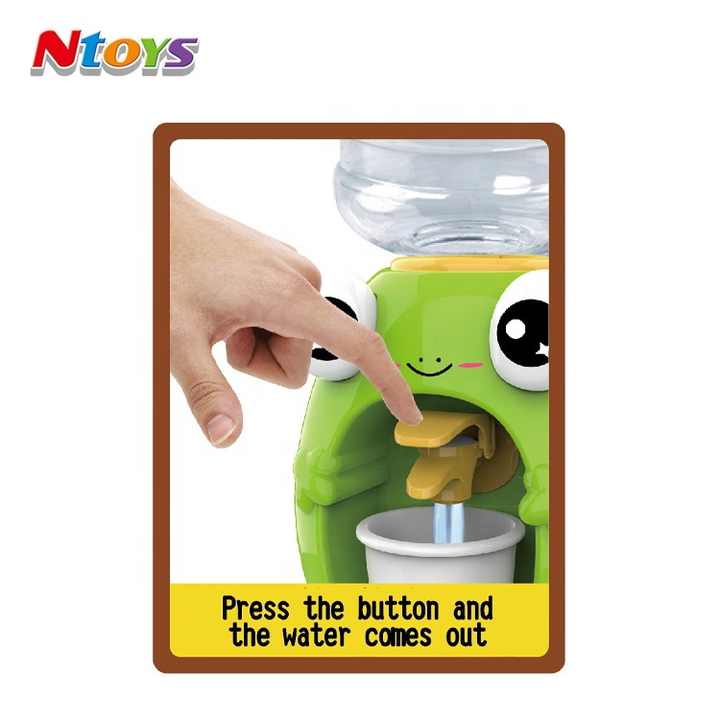 Simulation Kitchen Toys Frog for Kids - Mini Water Dispenser Toy