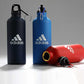 17 oz Aluminum Bike Water Bottle | Reusable Sports Bottle with Leak-Proof Twist Cap & Buckle