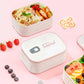 Elegant 2-Layer Bento Lunch Box | Leakproof, 1000ML, with Dividers &amp; Modern Design