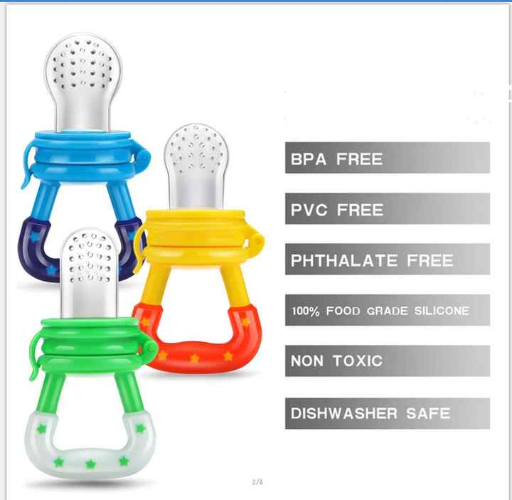 Baby Fruit Feeder Pacifier | Safe & BPA-Free Teething Solution