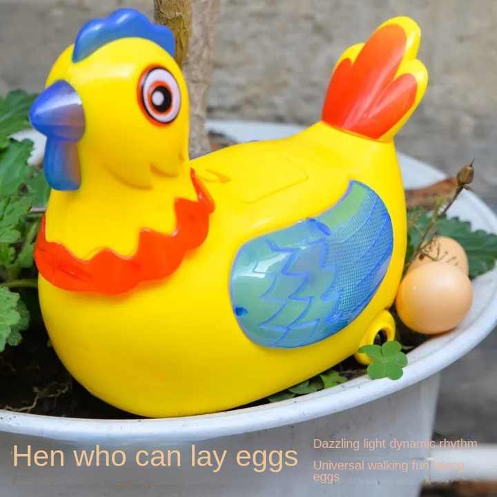 Electric Walking Hen Toy – Lays Eggs for Interactive Fun! 🐔🥚