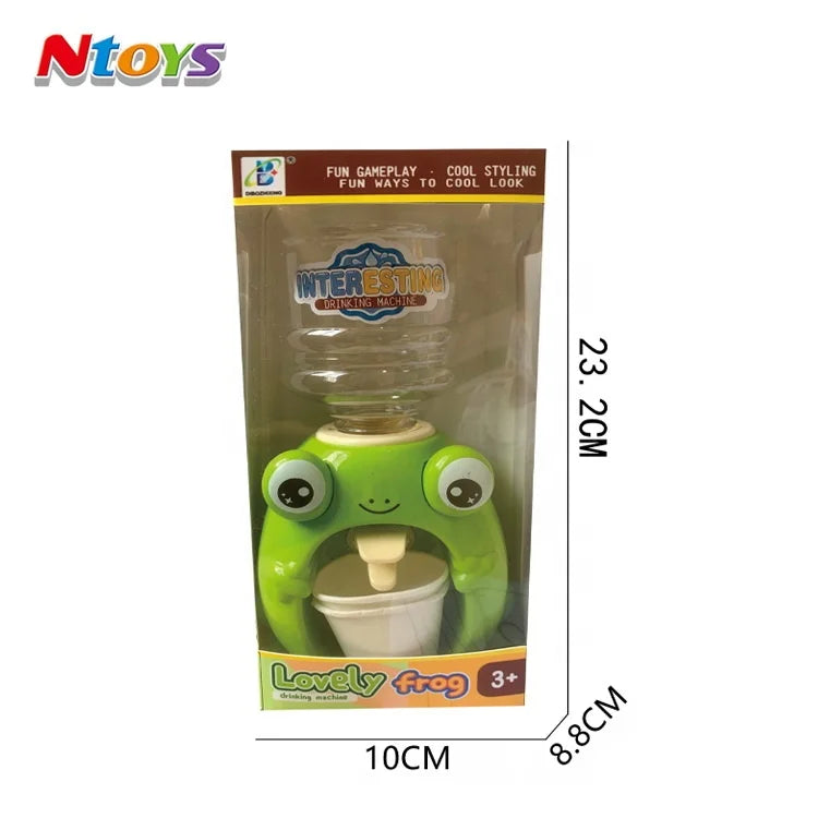 Simulation Kitchen Toys Frog for Kids - Mini Water Dispenser Toy