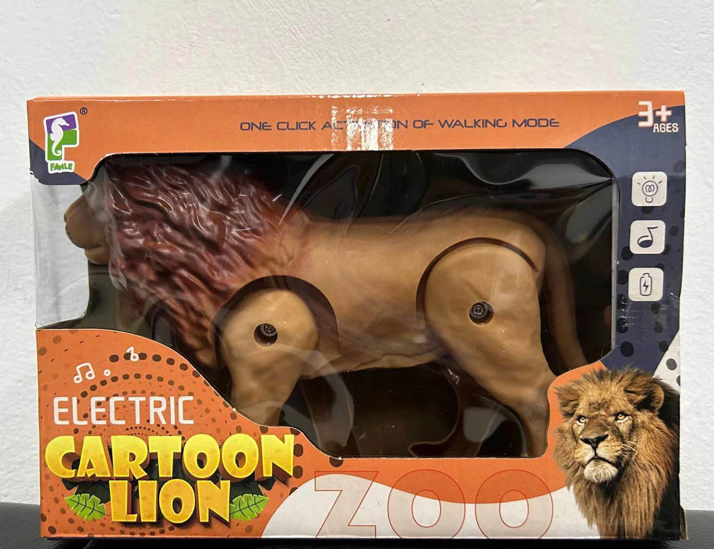 Children’s Electric Lion Toy – Realistic & Fun! 🦁