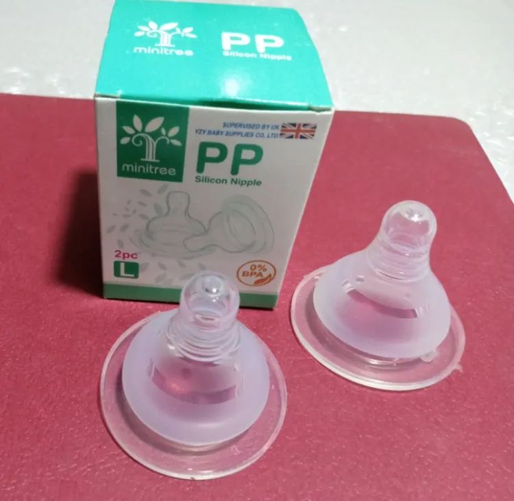 Minitree PP Silicone Nipple – Premium Baby Feeding Solution, BPA-Free & Anti-Colic Design