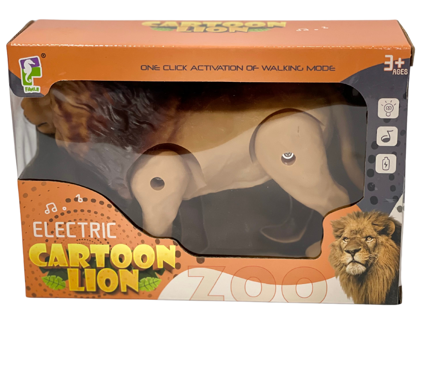 Children’s Electric Lion Toy – Realistic & Fun! 🦁