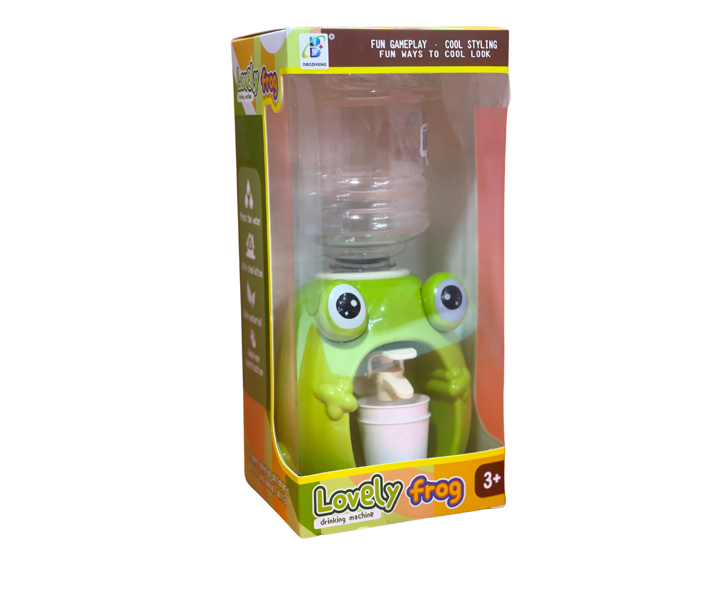 Simulation Kitchen Toys Frog for Kids - Mini Water Dispenser Toy