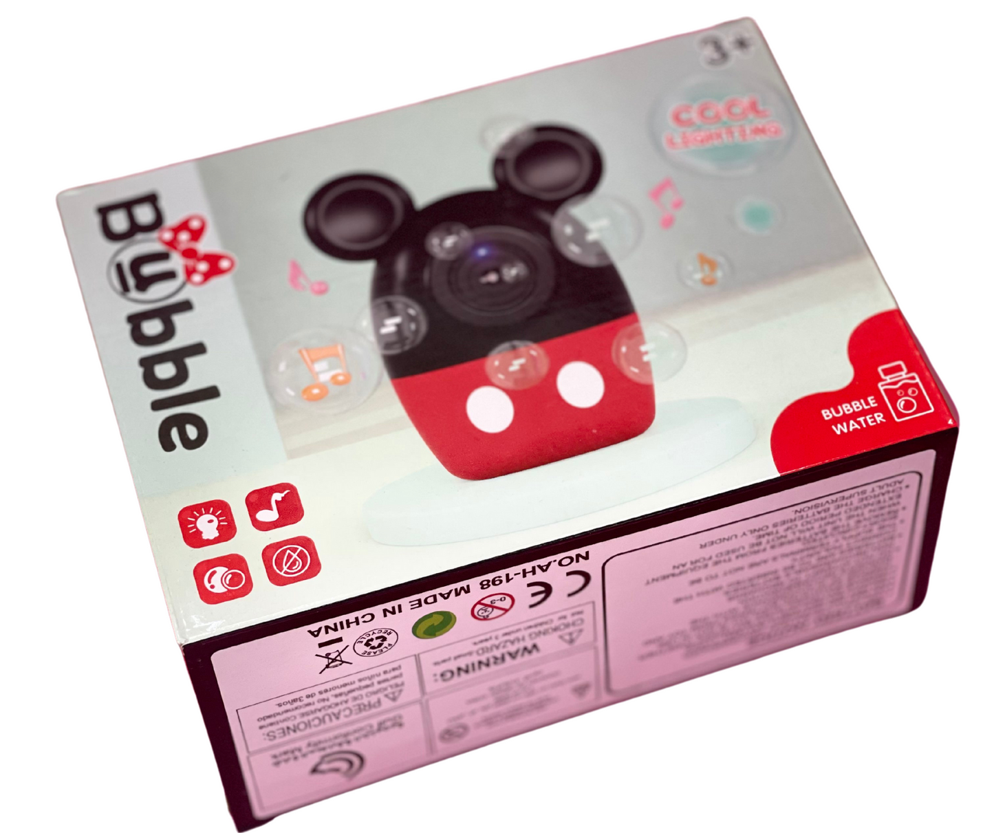 Mickey Bubble Camera – Light, Music, and Endless Fun for Kids! 🫧📸