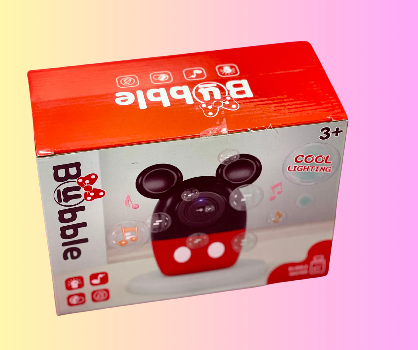 Mickey Bubble Camera – Light, Music, and Endless Fun for Kids! 🫧📸