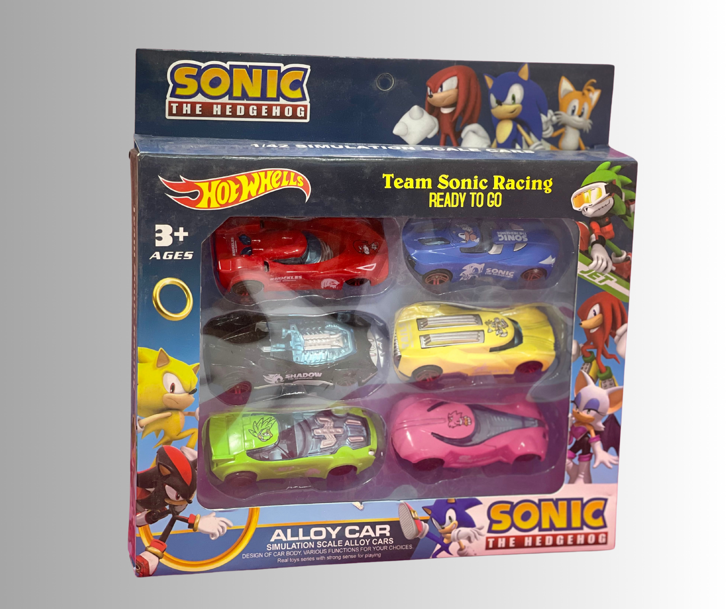 Sonic the Hedgehog 1/42 Scale Alloy Cars – Collectible Fun for Fans! 🦔🚗