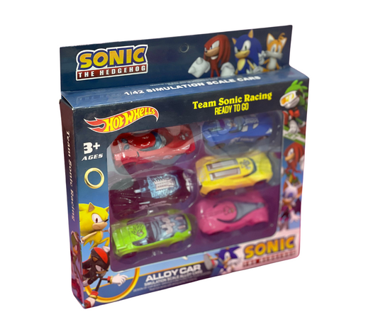 Sonic the Hedgehog 1/42 Scale Alloy Cars – Collectible Fun for Fans! 🦔🚗