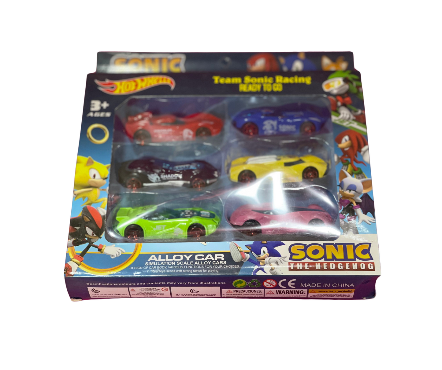 Sonic the Hedgehog 1/42 Scale Alloy Cars – Collectible Fun for Fans! 🦔🚗