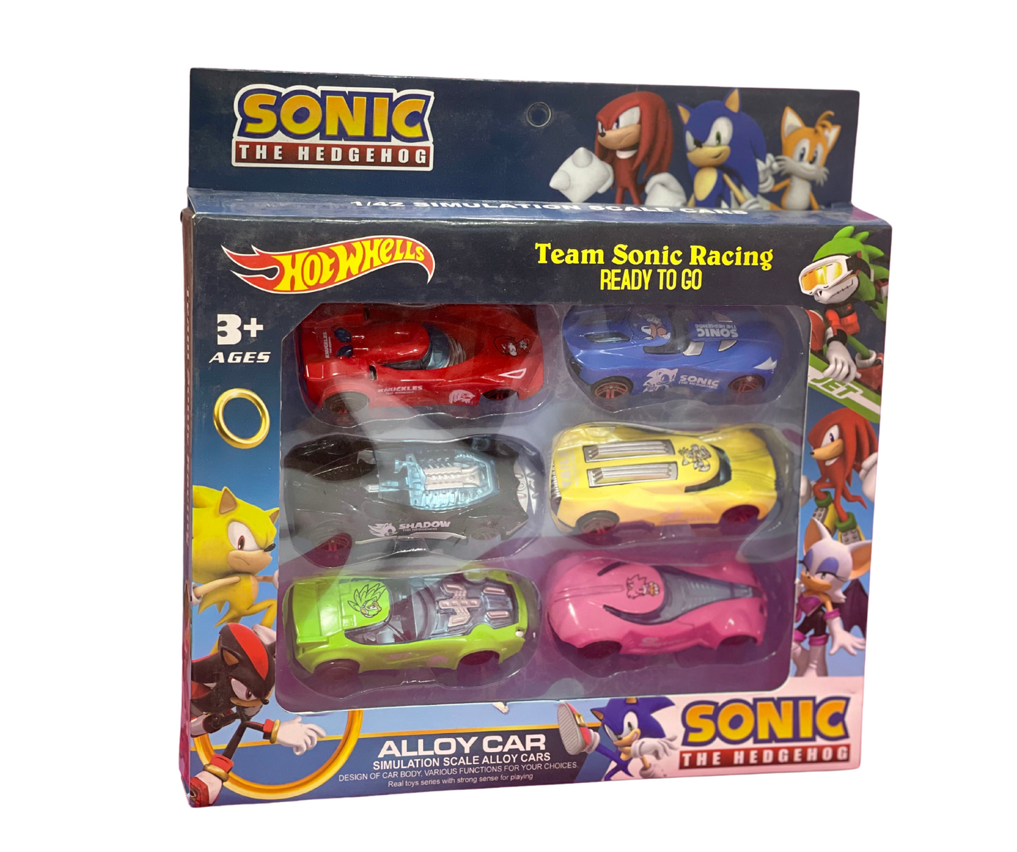 Sonic the Hedgehog 1/42 Scale Alloy Cars – Collectible Fun for Fans! 🦔🚗