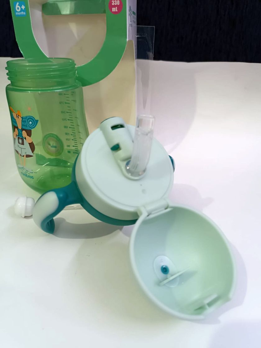 Baby Training Cup 240ML – Anti-Spill &amp; Unbreakable Learning Sippy Cup for Toddlers 🍼✨