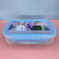 Cartoon Printed Transparent Bento Lunch Box – Food-Grade PP Dinnerware Set for Kids 🍱✨