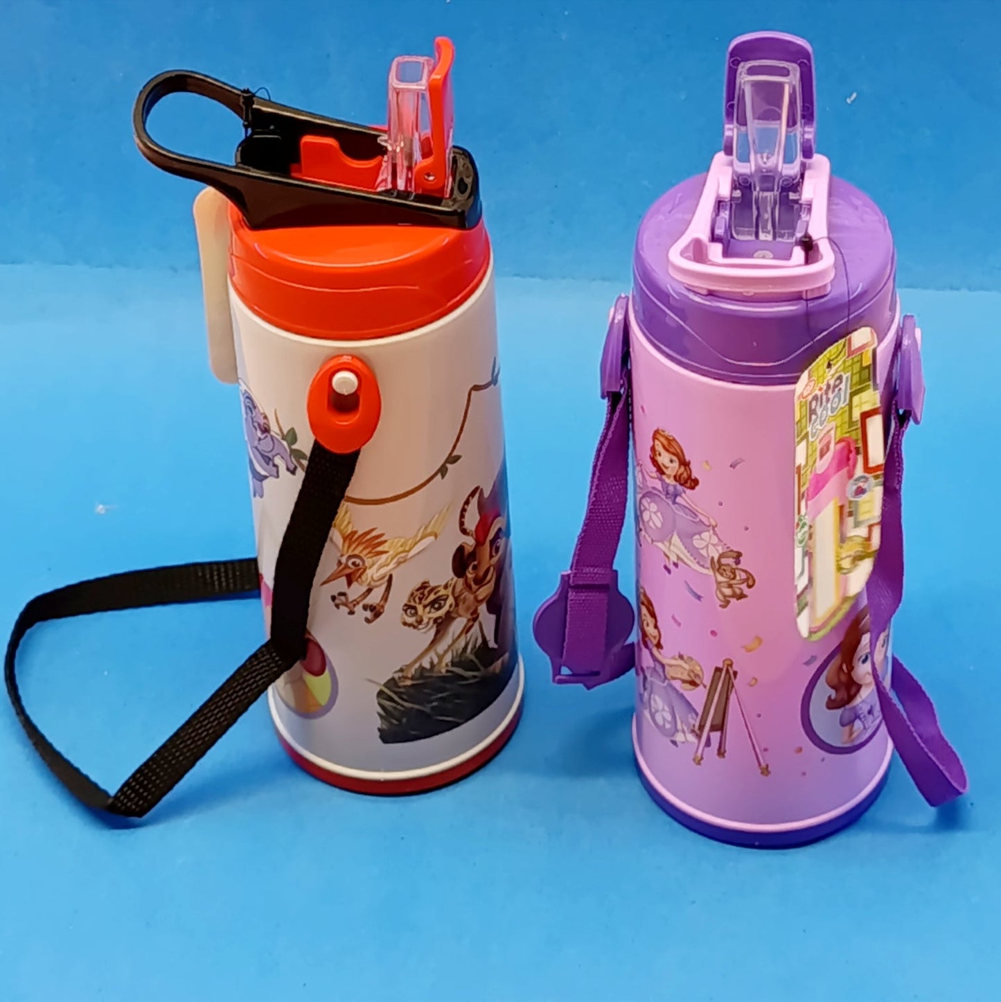 Bright Rite Cool Kids Plastic 750ml School Water Cooler & Thermos with Straw – Hydration Made Fun & Easy! 💦🍹